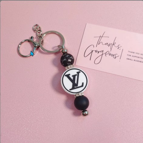 Beaded Designer Keychain