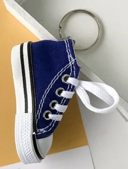 Chuck Mini Canvas Sneaker keychain