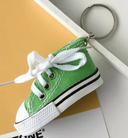 Chuck Mini Canvas Sneaker keychain