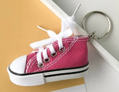 Chuck Mini Canvas Sneaker keychain