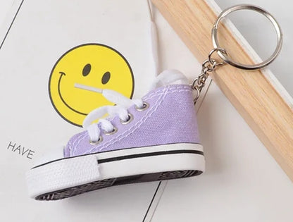 Chuck Mini Canvas Sneaker keychain