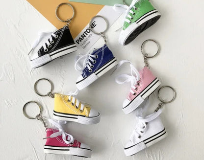 Chuck Mini Canvas Sneaker keychain