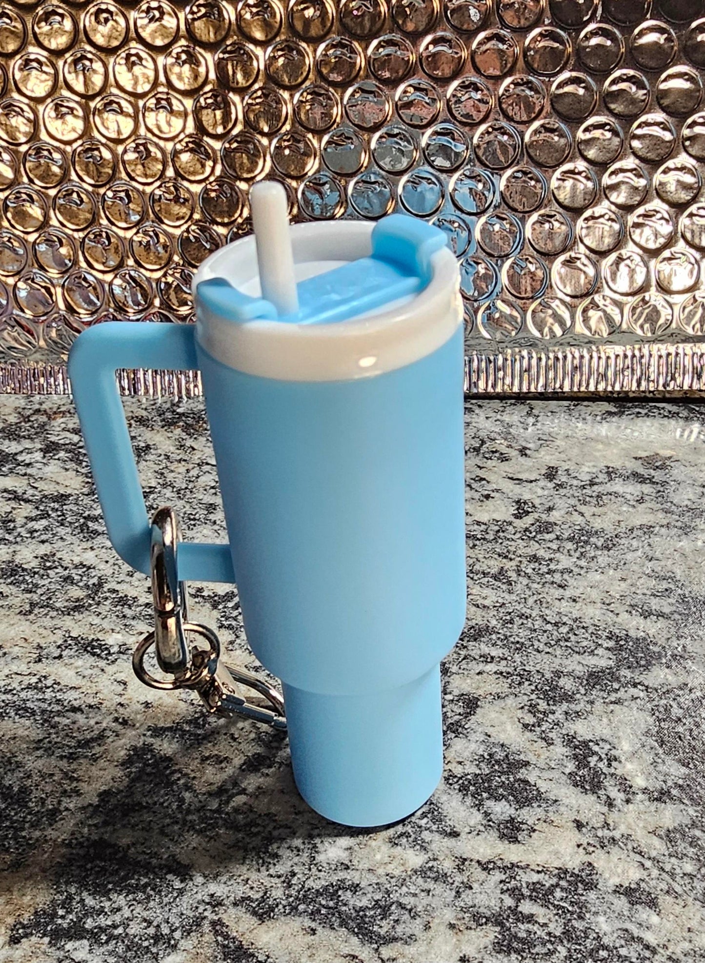 Mini Stanly ChapStick holder key chain