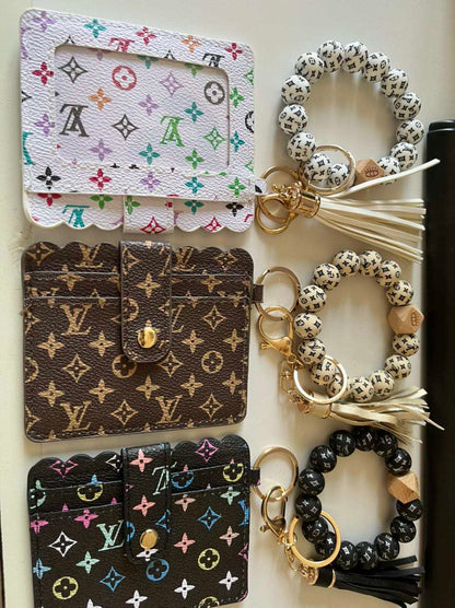 Premium LV Beaded wallets