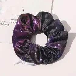 Hair confidential scrunchie with zipper pouch